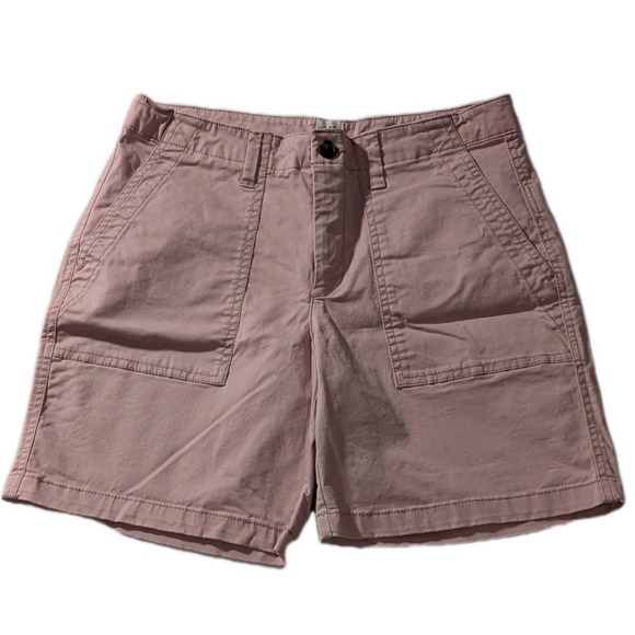 GAP Pants - Gap Women's Girlfriend Khaki Shorts Sz 2 Dusty Pink Stretch Utility Casual